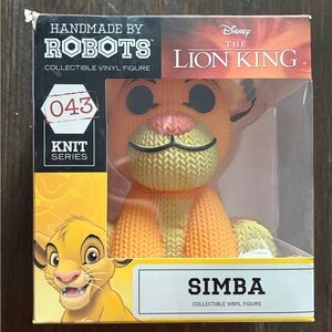 Disney Simba Knit Series Collectible Figure - Orange & Yellow